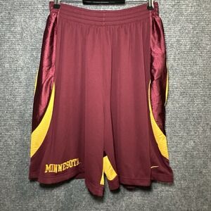 Y2K‎ VINTAGE NIKE MINNESOTA GOLDEN GOPHERS BASKETBALL SHORTS NCAA  SZ.LARGE